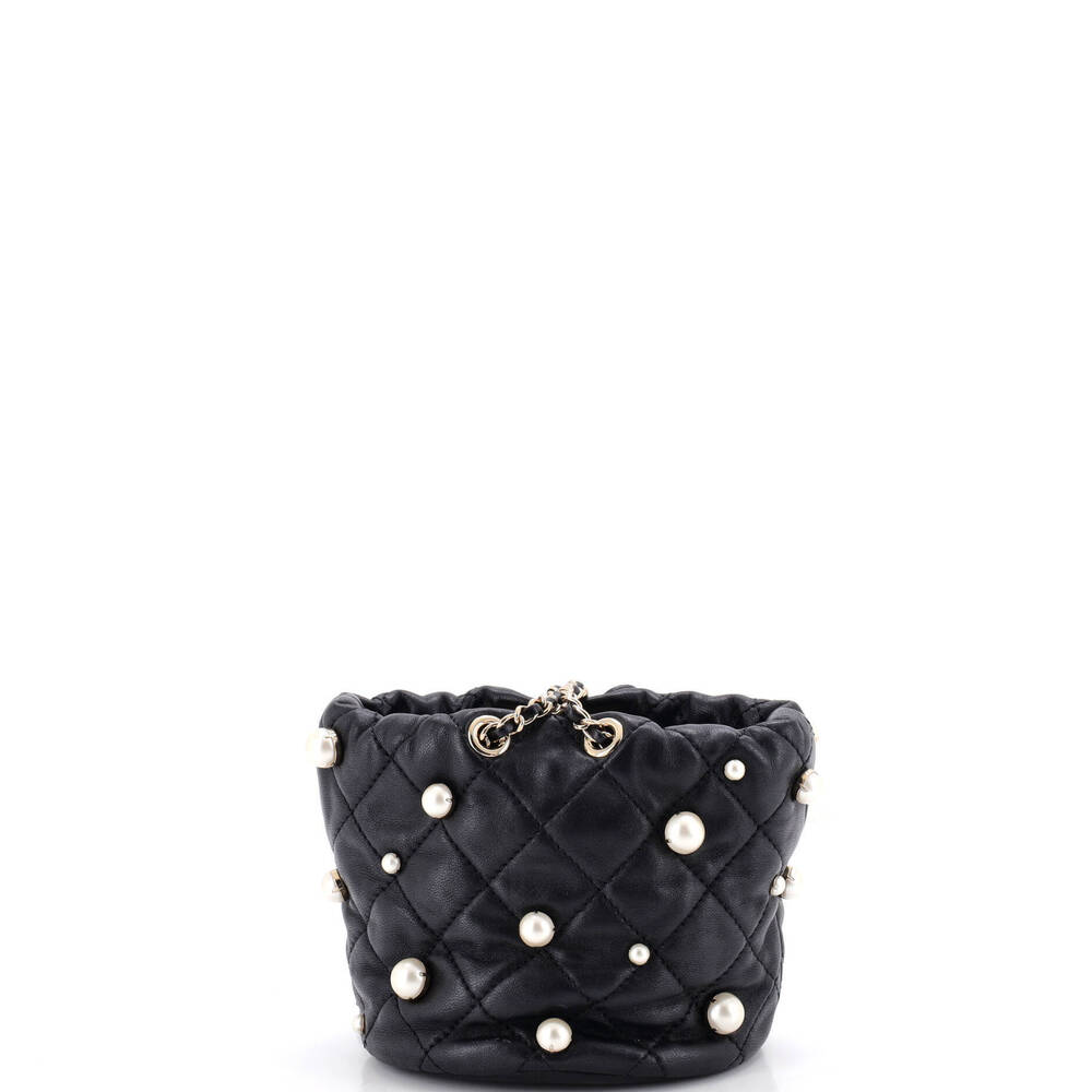 Chanel Mini Drawstring Round Bucket Bag - Picture 3 of 6
